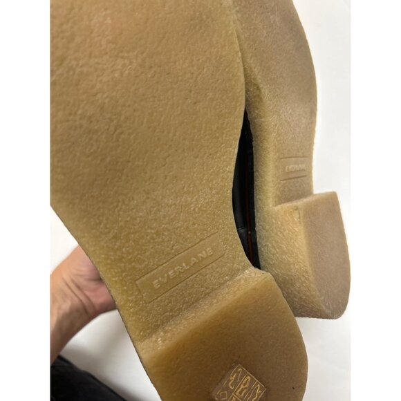 EVERLANE The Chelsea Boots Leather Black Size 8 $195 - Picture 6 of 8